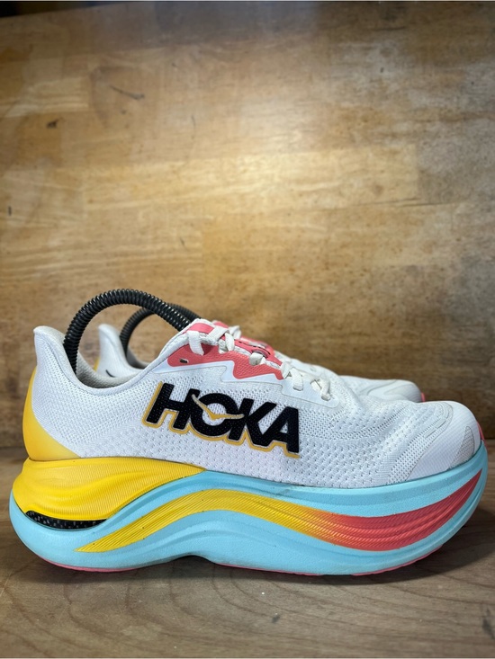 Hoka One One Shoes - Hoka One One Skyward X Womens Size 7.5 Running Shoes Sneakers White Blue